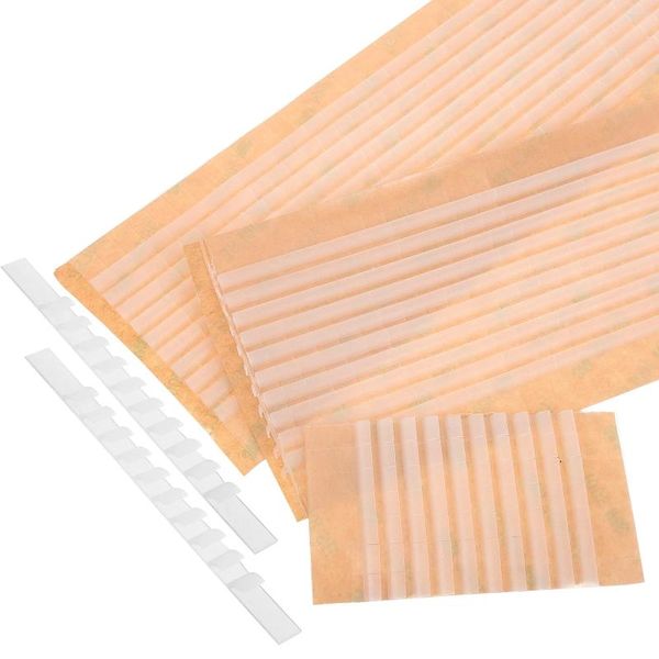 Sacs de rangement 100 pcs Adhésif Cintre Poignées Cintres Ensemble Bandes De Silicone Antidérapant Gel De Silice En Plastique