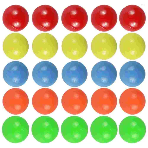 Bolsas de almacenamiento 100 PCS Probabilidad Contando pelota Bolas de color pequeño Juguetes para bebés Matemáticas Aprendizaje Ayuda para niños