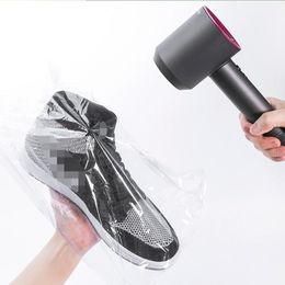 Opbergzakken 100 stks PVC Shoe Bag Heat Shrink Film Wrap Organizer Retail Seal Packing Clear Plastic Polybag Gift Cosmetics Packaging