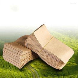 Sacs de rangement 100pcs Kraft Paper Seed Enveloppe de protection Mini Enveloppes Paquets Jardin Maison