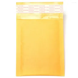 Sacs de rangement 100pcs / lot Variété de tailles Fabricant Kraft Bubble Mailers Enveloppes enveloppes de papier Envoyant en gros
