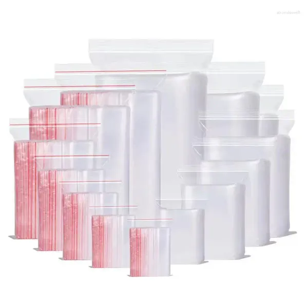 Sacs de rangement 100pcs / pack 13 tailles