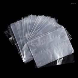 Sacs de rangement 100 pièces/paquet PVC film rétractable thermoscellage film d'emballage pour savon livre bain chaussure joint paniers emballage sacs de stockage