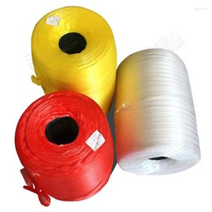 Opbergzakken 10m 30m 50m Roll Mesh Verpakking Netto Zak Reel Fruit Verdikte Nylon /Shopping Smart Cover