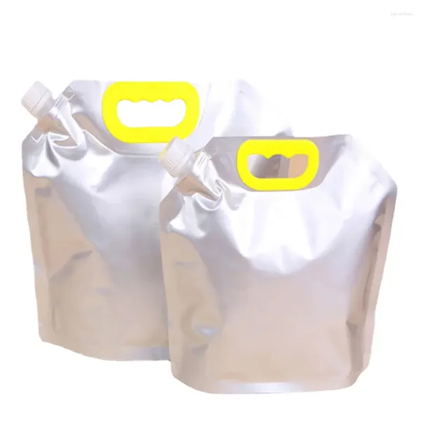 Sacs de rangement 10pcs BPA BPA réutilisable réutilisable Squechement Pouchage Emballage Spout Aliments pour bébé 1L 1,5L 2L 2,5L DUPACK AVEC