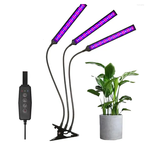 Sacs de rangement 120 Croissance de la plante LED Panneau de spectre complet USB Phyto Rotation Lampe flexible Greenhouse Cultive la fleur intérieure légère