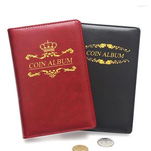 Sacs de rangement 120pcs Numismatic Coin Memorial Book Mini détenteurs commémoratifs Collector GiftStorage BagsStorage
