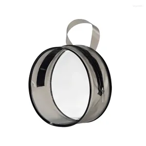 Opbergtassen 15,5 cm make -uptas Clear Cosmetic Portable Travel Toiletry Wash Organizer Case PVC Transparante waterdichte zakje