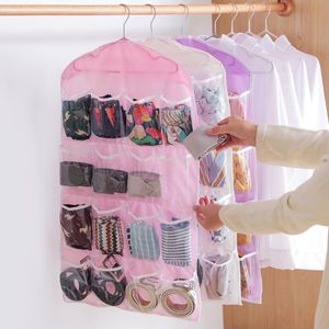 Opbergtassen 16 zakken sokken beha ondergoed hangende organizer opgeruimde rack hanger deur zak voor badkamer