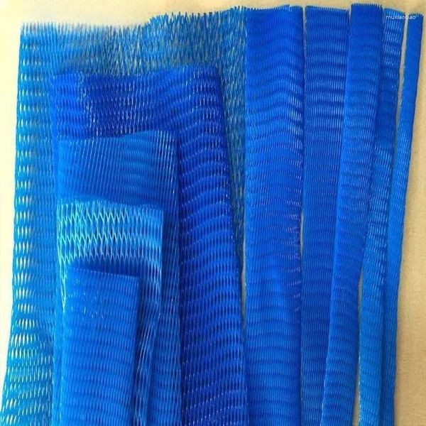 Sacs de rangement 1kg en plastique nylon filet de protection tube multi taille antichoc résistant à l'usure manchon en maille haute élasticité rouleau d'isolation