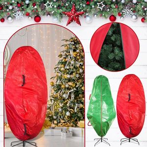 Sacs de rangement 1PC Organisateur de sac pour ornement d'arbre de Noël avec poignée Trucs utiles à la maison