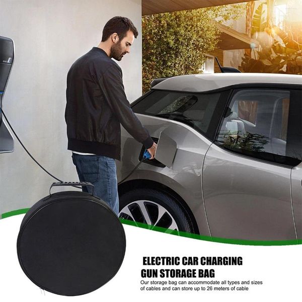 Bolsas de almacenamiento 1 PC Energy Carging Gun Bag Cargador eléctrico