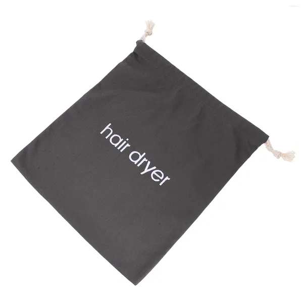 Sacs de rangement 1pc sèche-cheveux sac pochette conteneur voyage cordon sac à dos tissu
