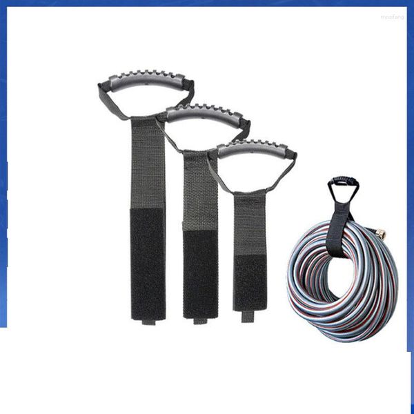 Sacs de rangement 1Pc sangles robustes ceinture-crochet rallonge câble support de tuyau organisateur avec cintres de piscine de Garage