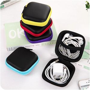 Opbergzakken 1 st Portable oortelefoonafwerkingspakket Mini datakabelbescherming Bag Bluetooth -headset