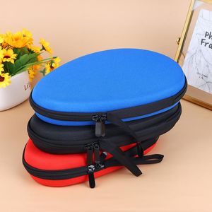 Sacs de rangement 1Pc sac de raquette de Tennis de Table housse de pagaie EVA étui de chauve-souris Portable étanche multicolore accessoires de boîte de Ping-Pong