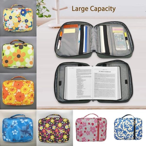 Bolsas de almacenamiento 1 PPC Libro de estudio de la Biblia grande Caso de portada sagrada Carry Bols