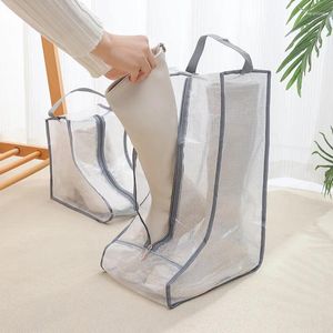 Sacs de rangement 2 PCS Bottes portables Chaussure de taille de sac pour et d'emballage d'épreuve de poussière de voyage