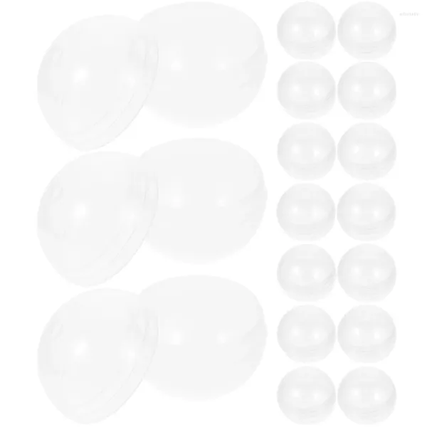 Bolsas de almacenamiento 20 bolas de piezas jugando juguete empaquetado multipropósito redondear pequeñas máquinas de garras transparentes envoltura de plástico