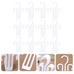 Opbergtassen 20 pc's fietshouder schoenschoen display haak accessoires hangende haken rek kast plastic slippers hanger multifunctioneel