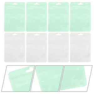 Opbergtassen 20 PCS Clear Poly Treat Plastic Goodie Nougat Candy Pouches verpakkingsfeestjes snoepjes Cookie kleur verzegeld