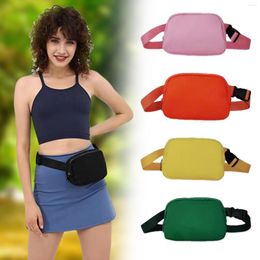 Opbergzakken 2023 Vrouwen Heuptas Heuptasje Rits Borst Buitensporten Crossbody Casual Reisriem Zakgeld Pouch