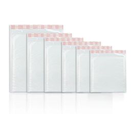 Bolsas de almacenamiento 2050 PCS Conveniente bolsa de sobre de espuma blanca Diferentes especificaciones sobres acolchados con correo de burbujas 1522544