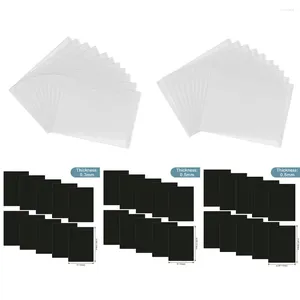 Opbergzakken 20 stks/set Hersluitbare Plastic Enveloppen Zakken Sterke Magneet Vel Voor DIY Sterft Postzegels Sticker Stencil Organisatie 2024