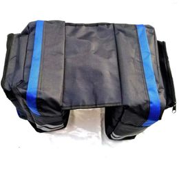 Sacs de rangement 2pcs Bicycle arrière du sac de montant du vélo de montagne à deux packs selle