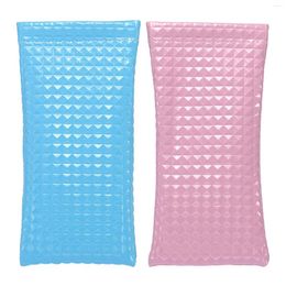 Sacs de rangement 2pcs femmes hommes lunettes de soleil pochette mode anti-rayure avec fermeture de fermeture de fermeture