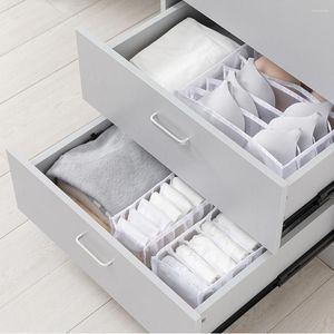 Opbergtassen 3/4 stcs/set ondergoed beha organizer kast organisatoren lade divider dozen voor sjaals sokken