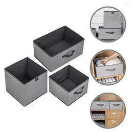 Opbergtassen 3 pc's gekonteerdores de almacenamiento kledinghouder opvouwbare bakken garderobe organizer container