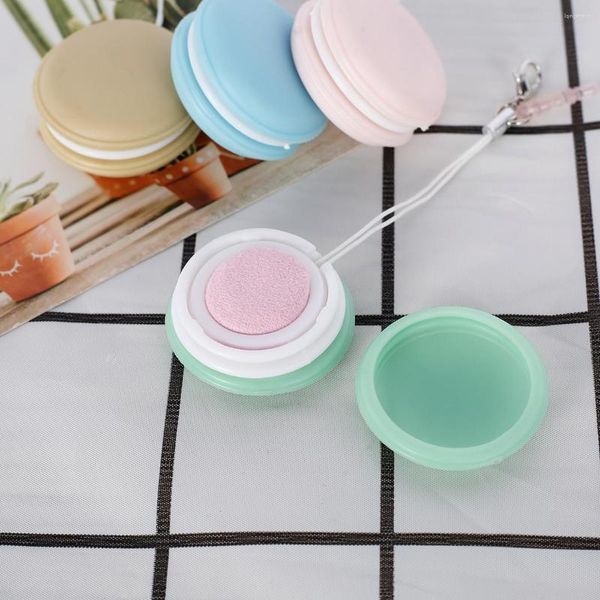 Opbergzakken 4 Pack Macaron Telefoonscherm Reinigingsballen Touch Cleaner Met Hoesje Mobiele doekjes Glassleutel