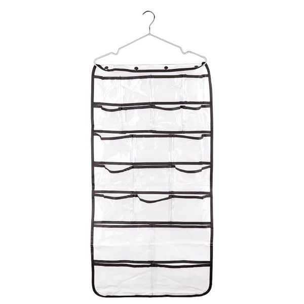 Sacs de rangement 42 poches support suspendu placard rangé organisateur garde-robe support de porte