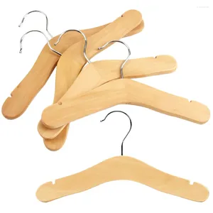 Opbergtassen 5 pc's kleine hanger kinderen kleding hangers garderobe kinderen baby houten peuter kleding