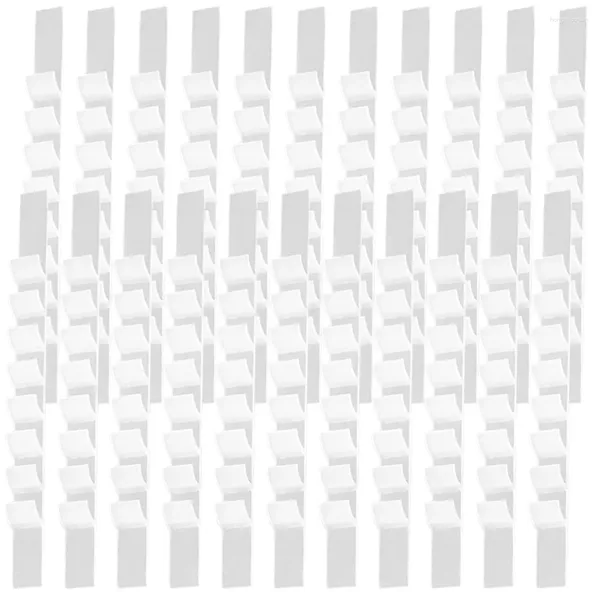 Sacs de rangement 50 pcs bande adhésive cintre anti-dérapant en plastique poignée en bois gel de silice poignées de vêtements en silicone