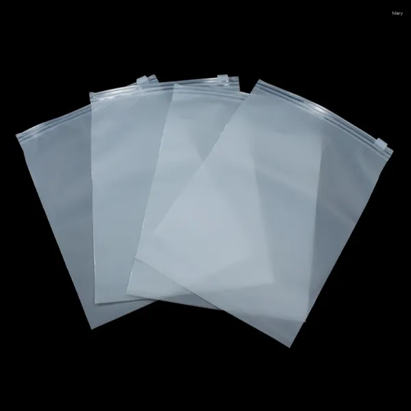 Bolsas de almacenamiento 500 piezas/lote 10 15 cm Bolsa de viaje multipropósito Organizador portátil de plástico transparente Polanza de ropa de ropa con Zip Sell