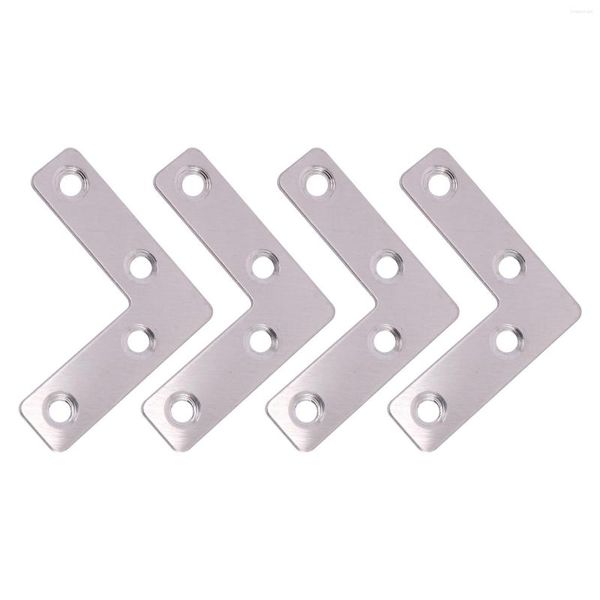 Sacs de rangement 50mmx50mmx1mm Fixation plate en forme de L Supports de plaques de réparation 30pcs