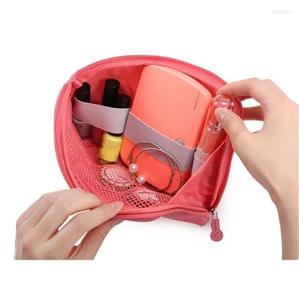 Sacs de rangement 50 Pcs/Lot système organisateur Kit étui sac appareils Gadget numérique câble USB écouteur stylo voyage insertion cosmétique