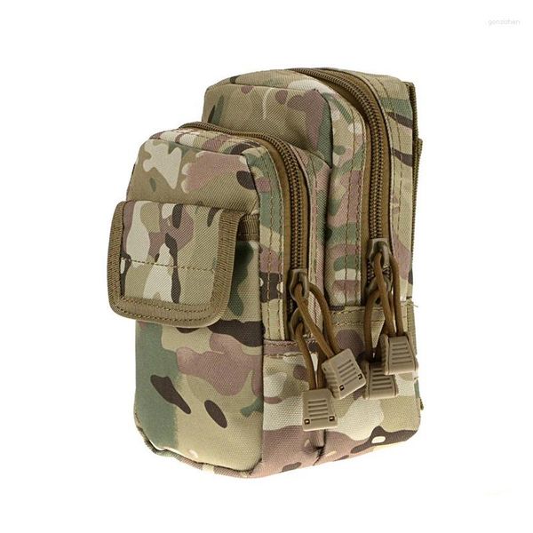 Sacs de rangement 50pcs x-2 x 2 poches tactiques de sports extérieurs ripstop molle sac hommes en nylon