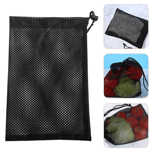 Sacs de rangement 5pcs balles de golf sac en maille sport poche de golf portable en plein air