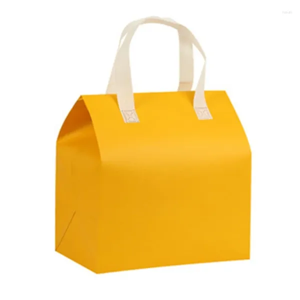 Bolsas de almacenamiento 5 uds. Bolsa de compras cubierta con película de tela no tejida, bolso de tienda de ropa laminada, logotipo publicitario, bolsos al por mayor