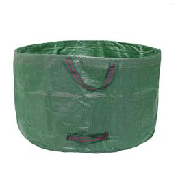 Sacs de rangement 63 gallons, conteneurs poubelles réutilisables et durables pour pelouse et jardin, collecte de sacs à ordures à feuilles caduques