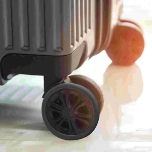 Opbergzakken 8 pc's kofferwiel omvat bagagebescherming dop wielen vervangende kit korrel silicagel reisbeschermer