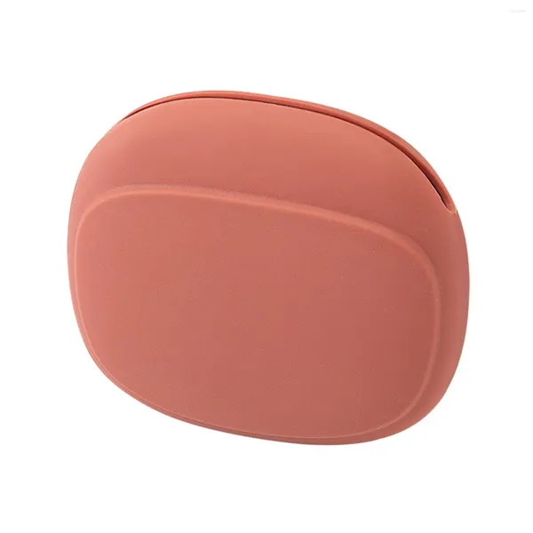 Sacs de rangement Anti-poussière Multifonction en forme de U Ouverture Boîte de câble Compact Home Office Casque Silicone Économiser de l'espace Porte-monnaie étanche