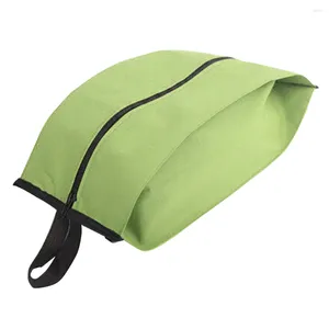 Sacs de rangement Anti-poussière Organisateur Sac à chaussures Camping Fermeture à glissière étanche Voyage en plein air Multifonction Grande capacité Pliable Ménage