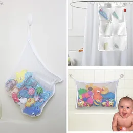 Opbergtassen baby bad speelgoed schattige eend kikker mesh nettas sterke zuignaps game badkamer organisator water voor kinderen cadeau