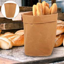 Sacs de rangement sac à dos fruit sac en papier kraft fruits pocherie réutilisable pour sandwich aux légumes pliable bureau