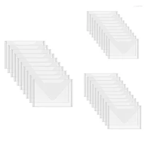 Sacs de rangement Sac pour matrices de découpe Pochoir Artisanat Support organisateur 6x8,75 pouces Enveloppes transparentes Timbre