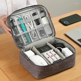 Sacs de rangement, sac pour chargeurs USB, organisateur de câbles, pochette de voyage pour lignes de données portables, valise étanche pour produits électroniques